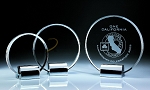 Crystal Circle Plaque - S